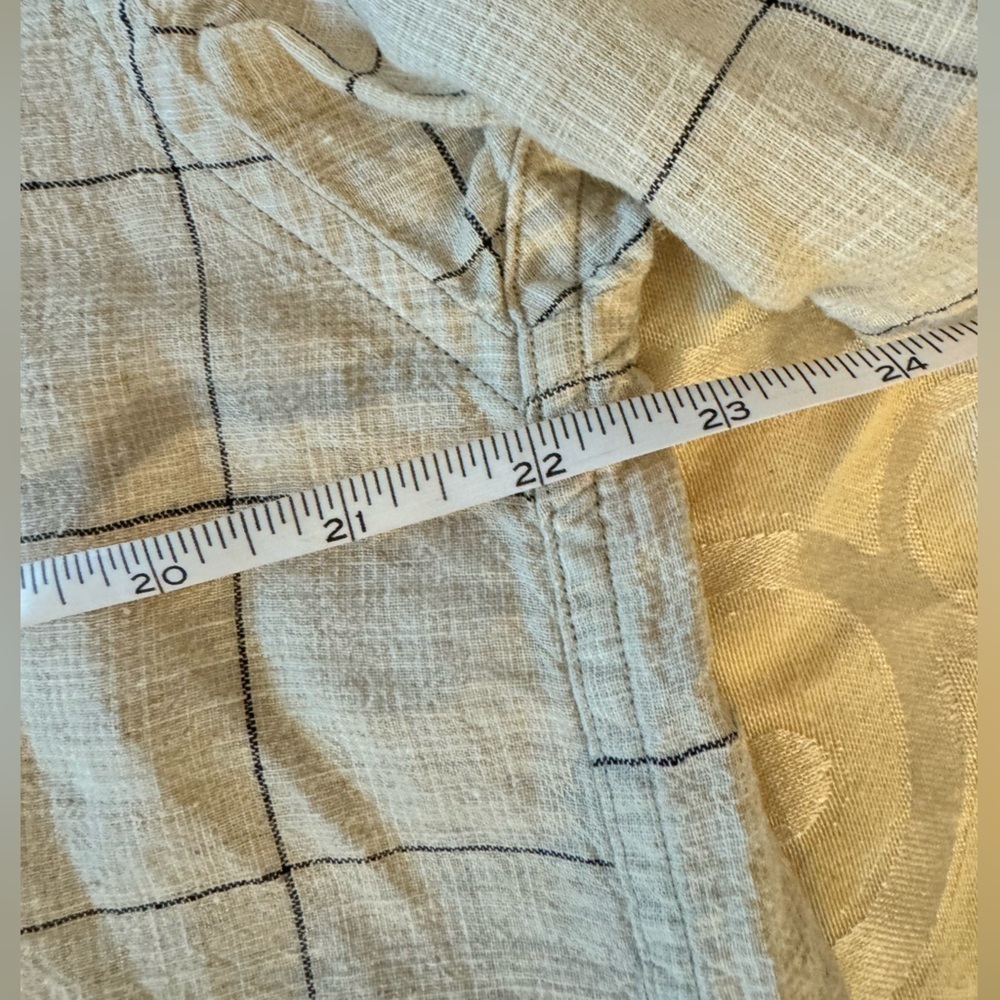 Nautica Linen short sleeve button down shirt - Picture 6 of 6